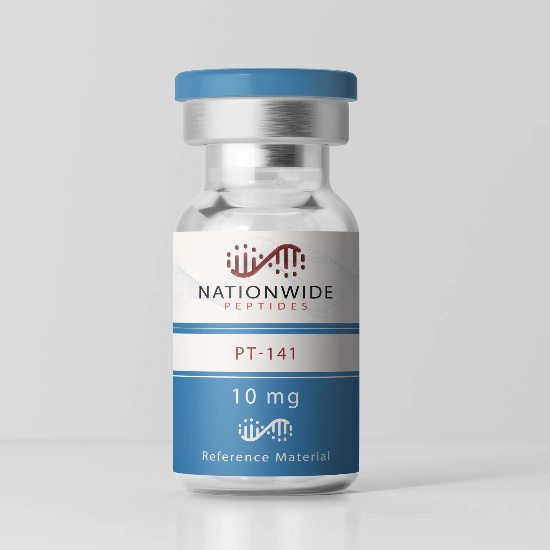 buy PT-141 peptide labeled front view for intake documentation