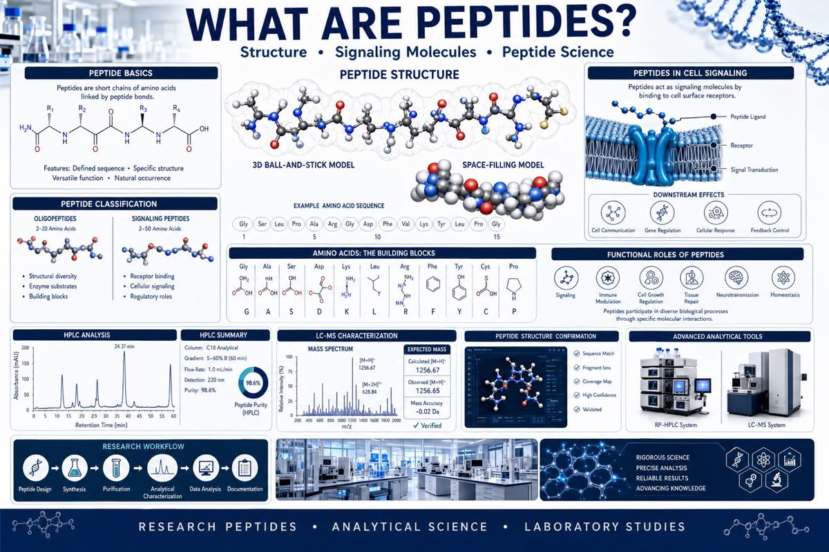 What are peptides laboratory research dashboard
